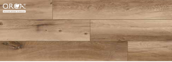 Organic Flex Hazel Range Oak  K 507   1-Stab Landhausdiele  V 4  1288/189/7 mm Bund à 2,43 qm